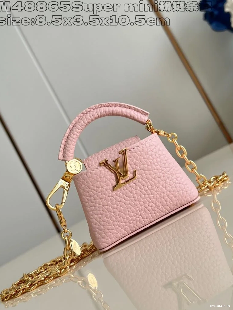 Vuitton 41356 Seasonal BB Louis Capucines Bags 0823